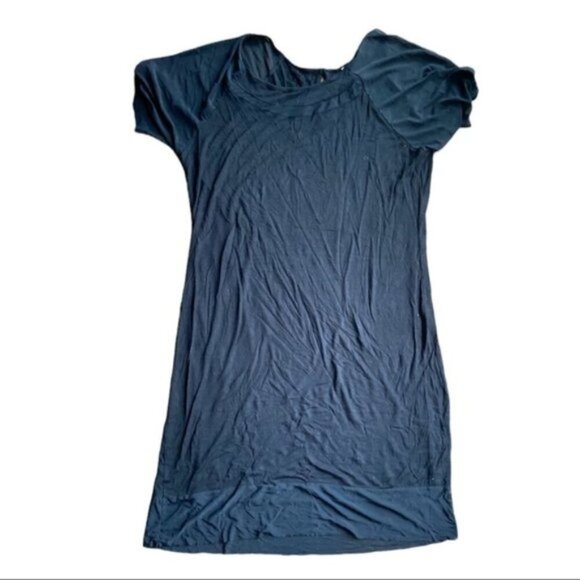 Womens XL dress / long shirt black Loveappella - Picture 4 of 7